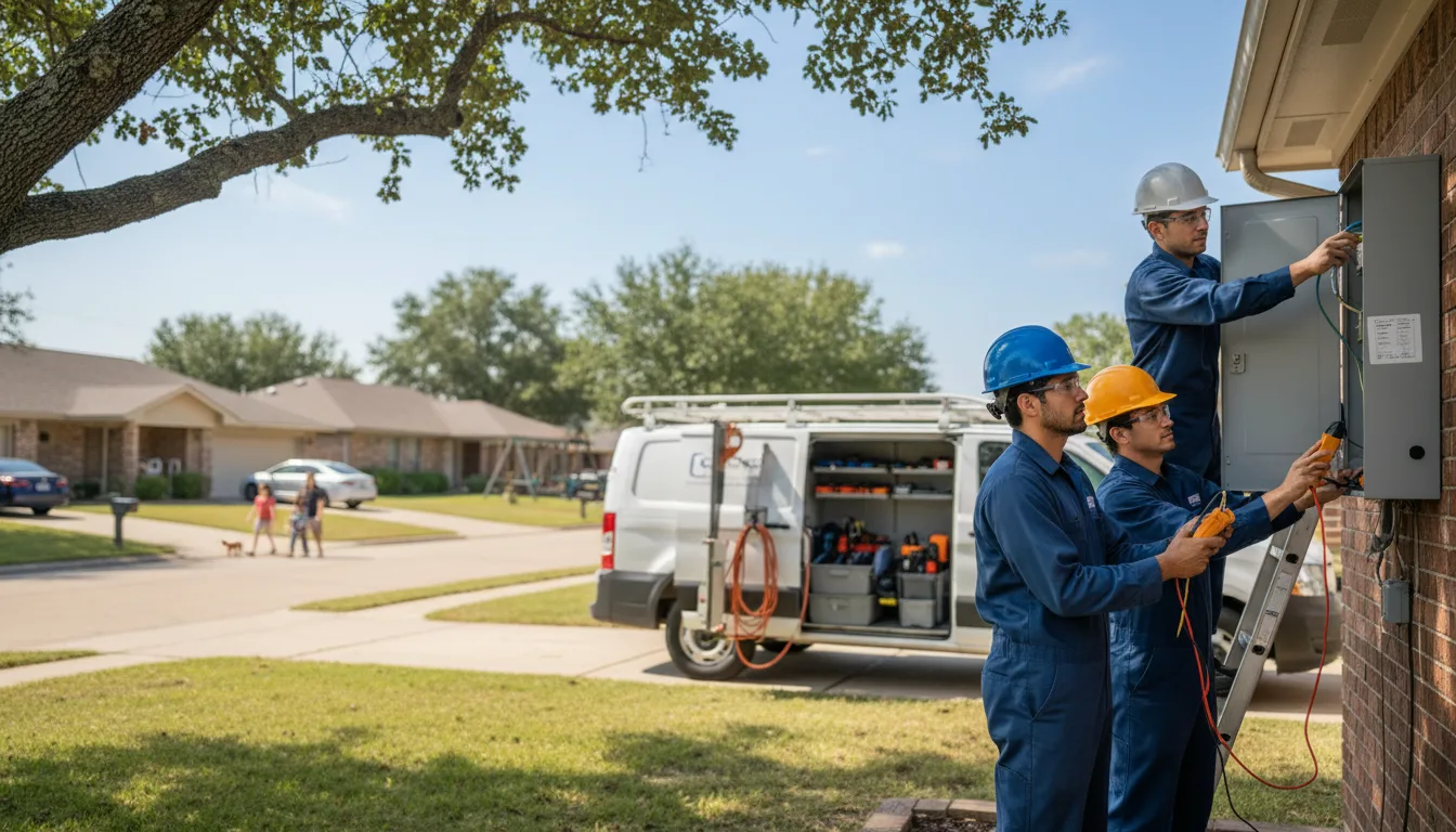 Certified electrician providing emergency electrical services in Benkelman, NE